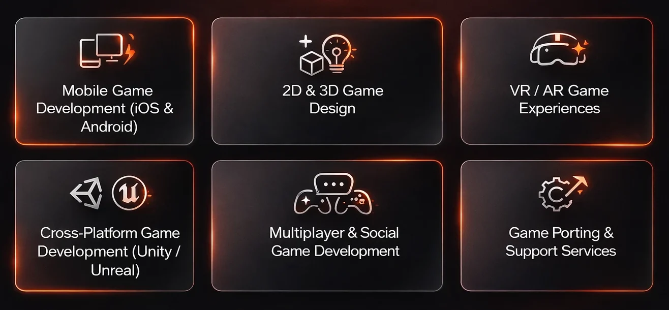 GAME DEVELOPMENT - ORBIXA DIGITAL